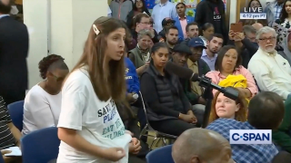Viral Video About Eating Babies at AOC Town Hall Was Staged by Pro-Trump Group
